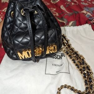 Moschino mini quilted backpack